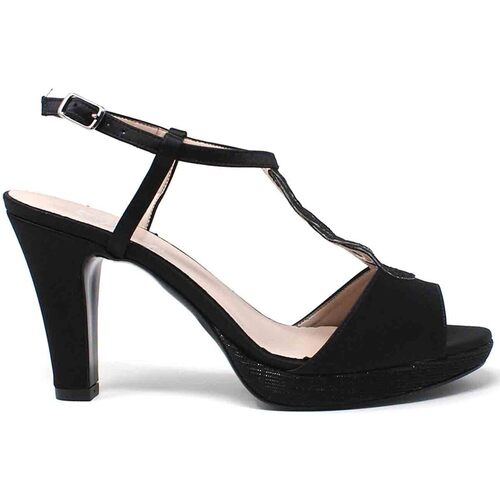 Scarpe Donna Sandali Grace Shoes A7327 Nero