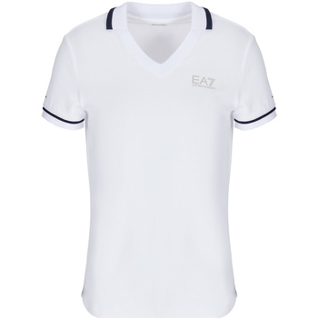 Abbigliamento Donna T-shirt & Polo Ea7 Emporio Armani 3LTF01 TJ9DZ Bianco