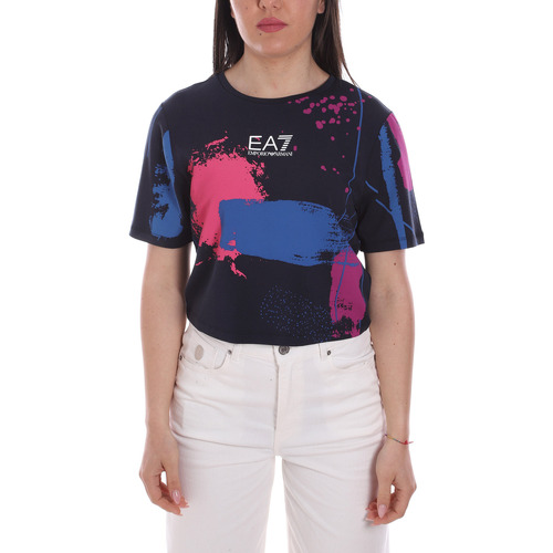 Abbigliamento Donna T-shirt & Polo Ea7 Emporio Armani 3LTT24 TJDZZ Blu