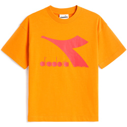 Abbigliamento Unisex bambino T-shirt maniche corte Diadora 102178266 Arancio