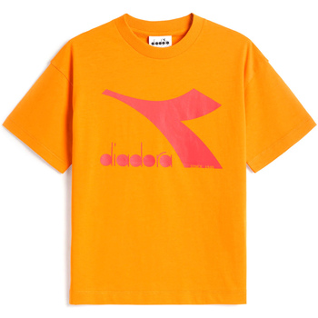 Abbigliamento Unisex bambino T-shirt & Polo Diadora 102178266 Arancio