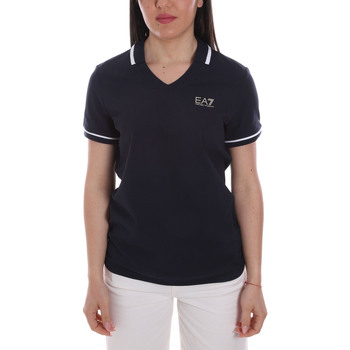 Abbigliamento Donna T-shirt & Polo Ea7 Emporio Armani 3LTF01 TJ9DZ Blu
