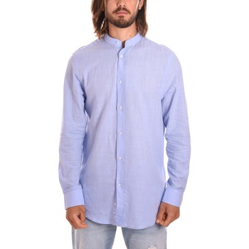 Abbigliamento Uomo Camicie maniche lunghe Egon Von Furstenberg 22C001 Blu