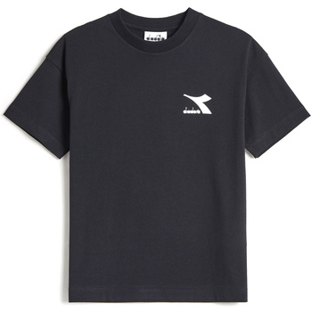 Abbigliamento Unisex bambino T-shirt & Polo Diadora 102178265 Nero