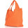 Borse Donna Tote bag / Borsa shopping Alma Tonutti Borsa shopping intrecciata Arancio