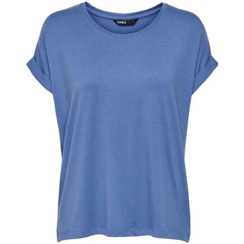 Abbigliamento Donna T-shirt & Polo Only 15106662 MONSTER-BLUE YONDER Blu