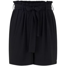 Abbigliamento Donna Shorts / Bermuda Pieces 17103514 VERT-BLACK Nero