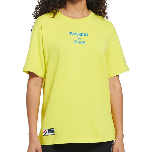 Abbigliamento Donna T-shirt & Polo Superdry W1010703A Giallo