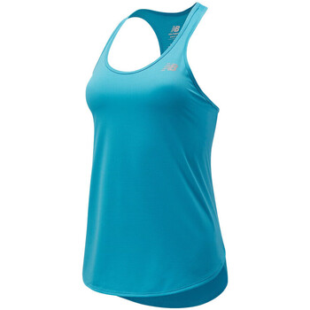 Abbigliamento Donna Top / T-shirt senza maniche New Balance WT73130-PLR Blu
