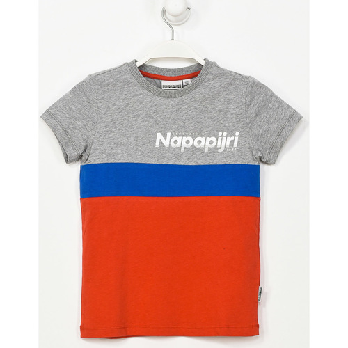 Abbigliamento Bambino T-shirt maniche corte Napapijri GA4EQE-AA5 Multicolore