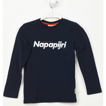 Abbigliamento Bambino T-shirt maniche corte Napapijri GA4EQF-176 Blu