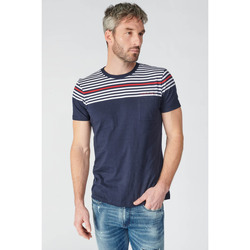 Abbigliamento Uomo T-shirt & Polo Le Temps des Cerises T-shirt MIXOL Blu