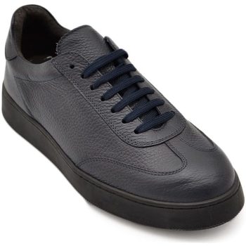 Scarpe Uomo Sneakers basse Malu Shoes Sneakers bassa uomo classico sportivo comfort in vera pelle bot Blu