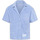 Abbigliamento Uomo Camicie maniche lunghe Sixth June Chemise  Monogram Towel Blu