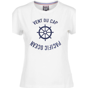 Abbigliamento Donna T-shirt maniche corte Vent Du Cap T-shirt manches courtes femme ACHERYL Bianco