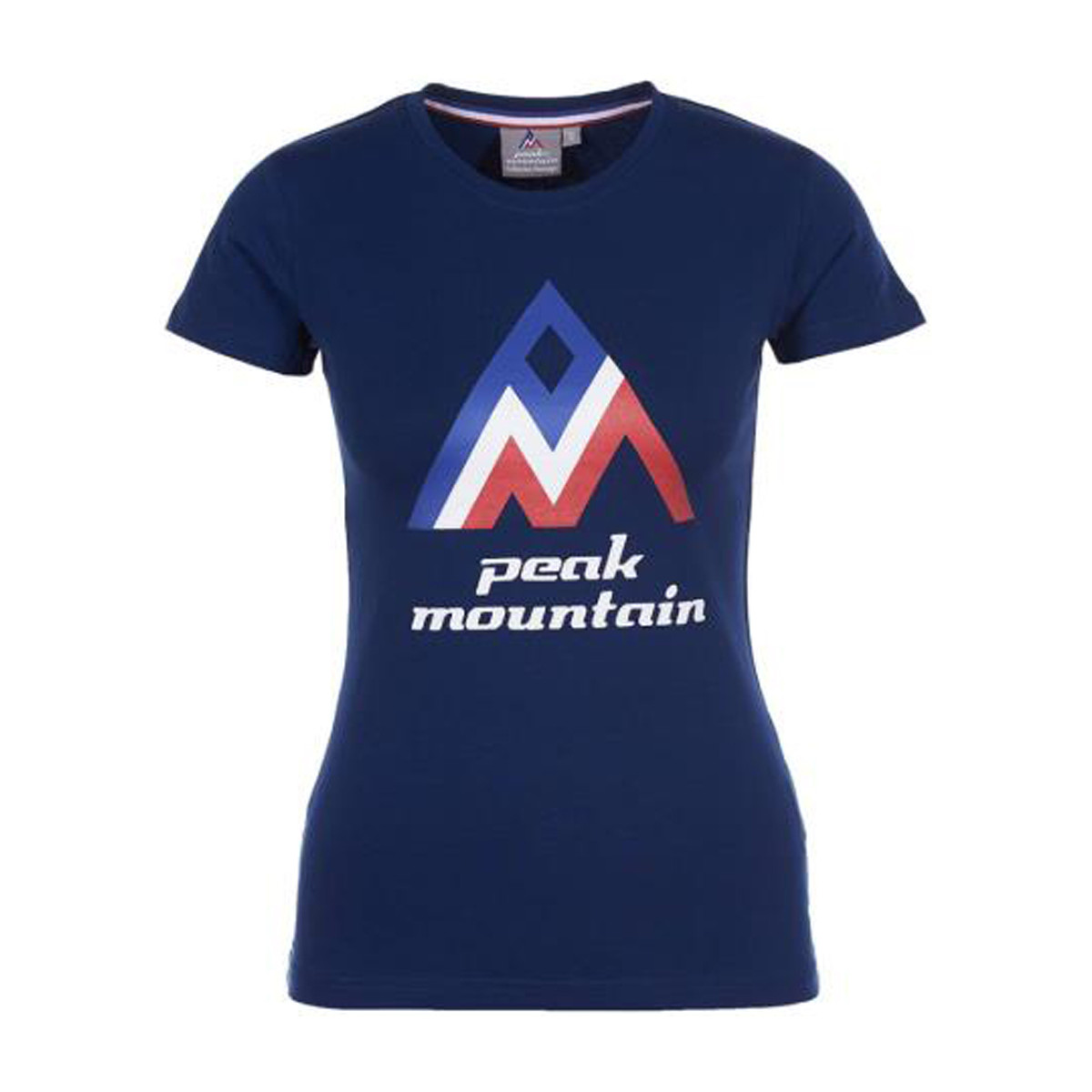 Abbigliamento Donna T-shirt maniche corte Peak Mountain T-shirt manches courtes femme ACIMES Marine