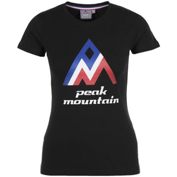 Abbigliamento Donna T-shirt maniche corte Peak Mountain T-shirt manches courtes femme ACIMES Nero