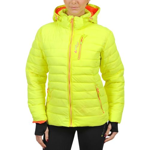 Abbigliamento Donna Piumini Peak Mountain Doudoune de ski femme APTIS Giallo