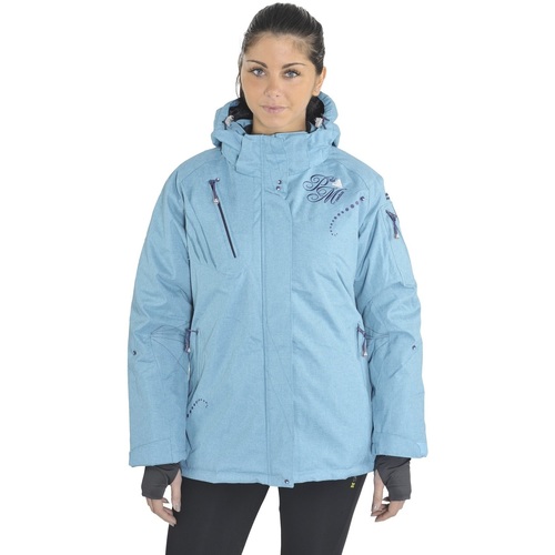 Abbigliamento Donna Pantaloni Peak Mountain Ensemble de ski femme AZLY Blu
