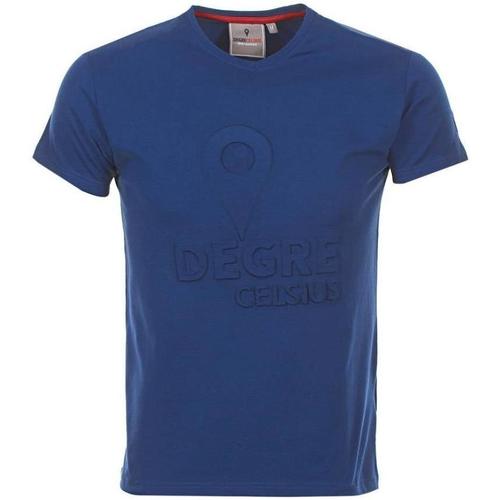 Abbigliamento Uomo T-shirt maniche corte Degré Celsius T-shirt manches courtes homme CABOS Blu