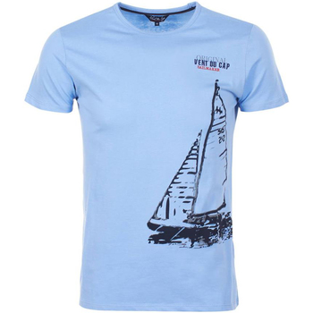 Abbigliamento Uomo T-shirt maniche corte Vent Du Cap T-shirt manches courtes homme CADRIO Blu