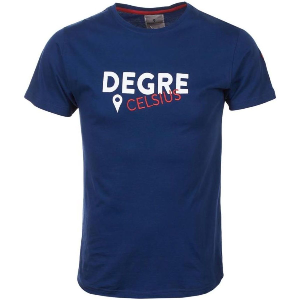 Abbigliamento Uomo T-shirt maniche corte Degré Celsius T-shirt manches courtes homme CALOGO Marine