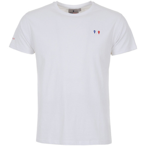 Abbigliamento Uomo T-shirt maniche corte Degré Celsius T-shirt manches courtes homme CERGIO Bianco