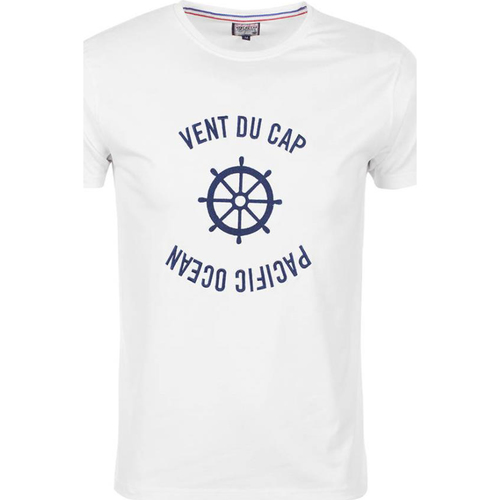 Abbigliamento Uomo T-shirt maniche corte Vent Du Cap T-shirt manches courtes homme CHERYL Bianco