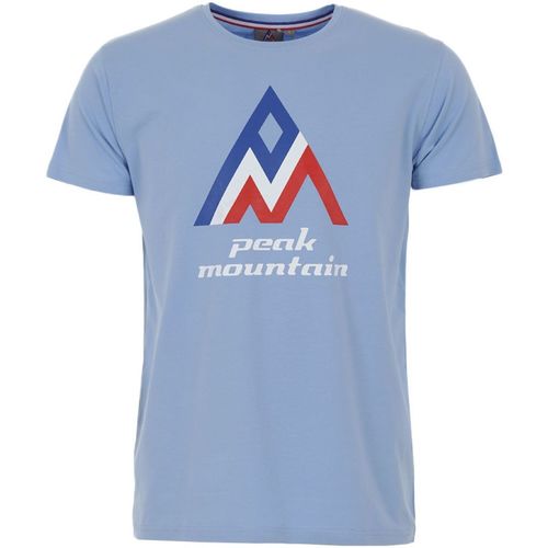Abbigliamento Uomo T-shirt maniche corte Peak Mountain T-shirt manches courtes homme CIMES Blu
