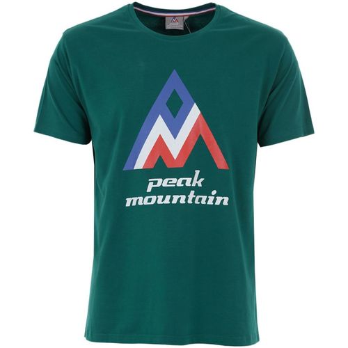 Abbigliamento Uomo T-shirt maniche corte Peak Mountain T-shirt manches courtes homme CIMES Verde