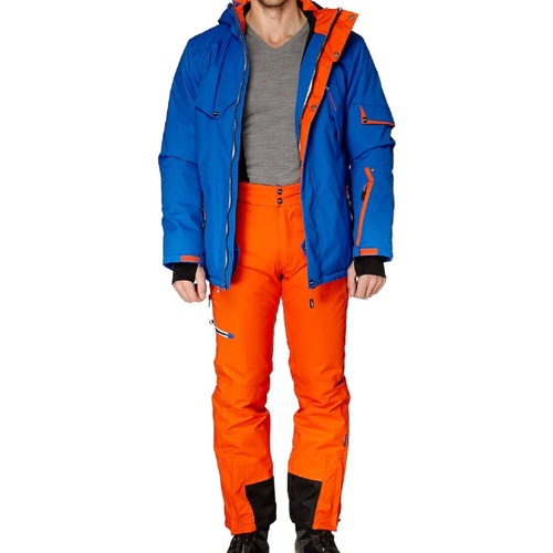 Abbigliamento Uomo Pantaloni Peak Mountain Ensemble de ski homme COSMIC Blu