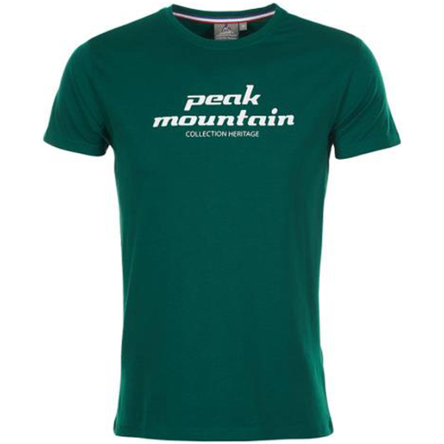 Abbigliamento Uomo T-shirt maniche corte Peak Mountain T-shirt manches courtes homme COSMO Verde
