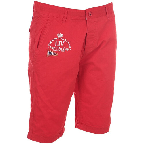 Abbigliamento Bambino Shorts / Bermuda Vent Du Cap Bermuda garçon ECANARY Rosso