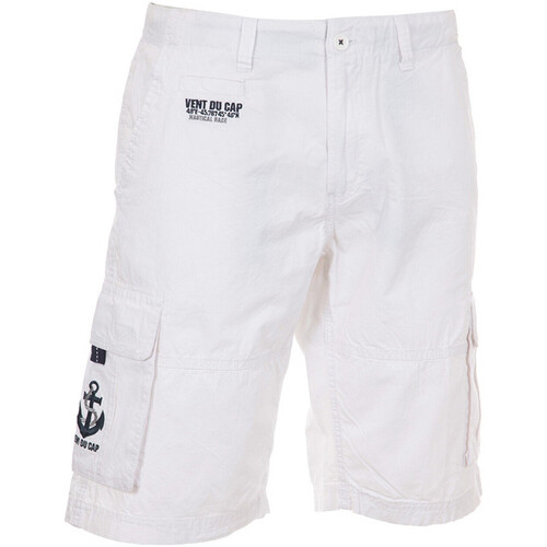 Abbigliamento Bambino Shorts / Bermuda Vent Du Cap Bermuda garçon ECEBAY Bianco