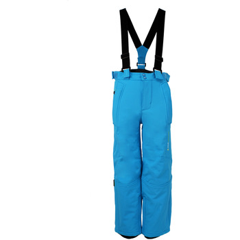 Abbigliamento Bambino Pantaloni Peak Mountain Pantalon de ski garçon ECESOFT Blu