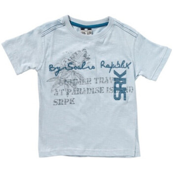 Abbigliamento Bambino T-shirt maniche corte Srk T-shirt manches courtes garçon EROLI Blu