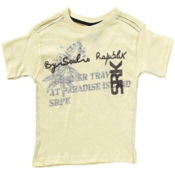 Abbigliamento Bambino T-shirt maniche corte Srk T-shirt manches courtes garçon EROLI Giallo