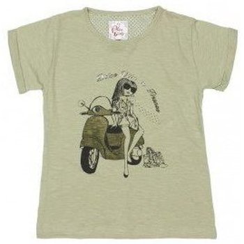 Abbigliamento Bambina T-shirt maniche corte Miss Girly T-shirt manches courtes fille FADESPOLI Beige