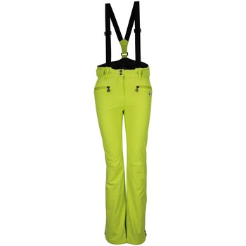 Abbigliamento Bambina Pantaloni Peak Mountain Pantalon de ski fille FAFUZZI Verde