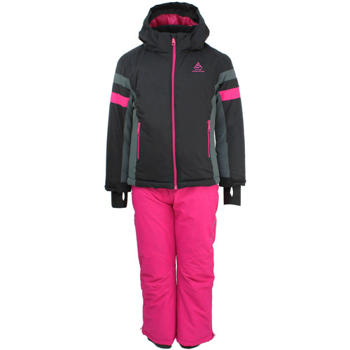 Abbigliamento Bambina Pantaloni Peak Mountain Ensemble de ski fille FANCEL Nero
