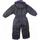 Abbigliamento Bambina Tuta jumpsuit / Salopette Peak Mountain Combinaison de ski fille FANCY Grigio