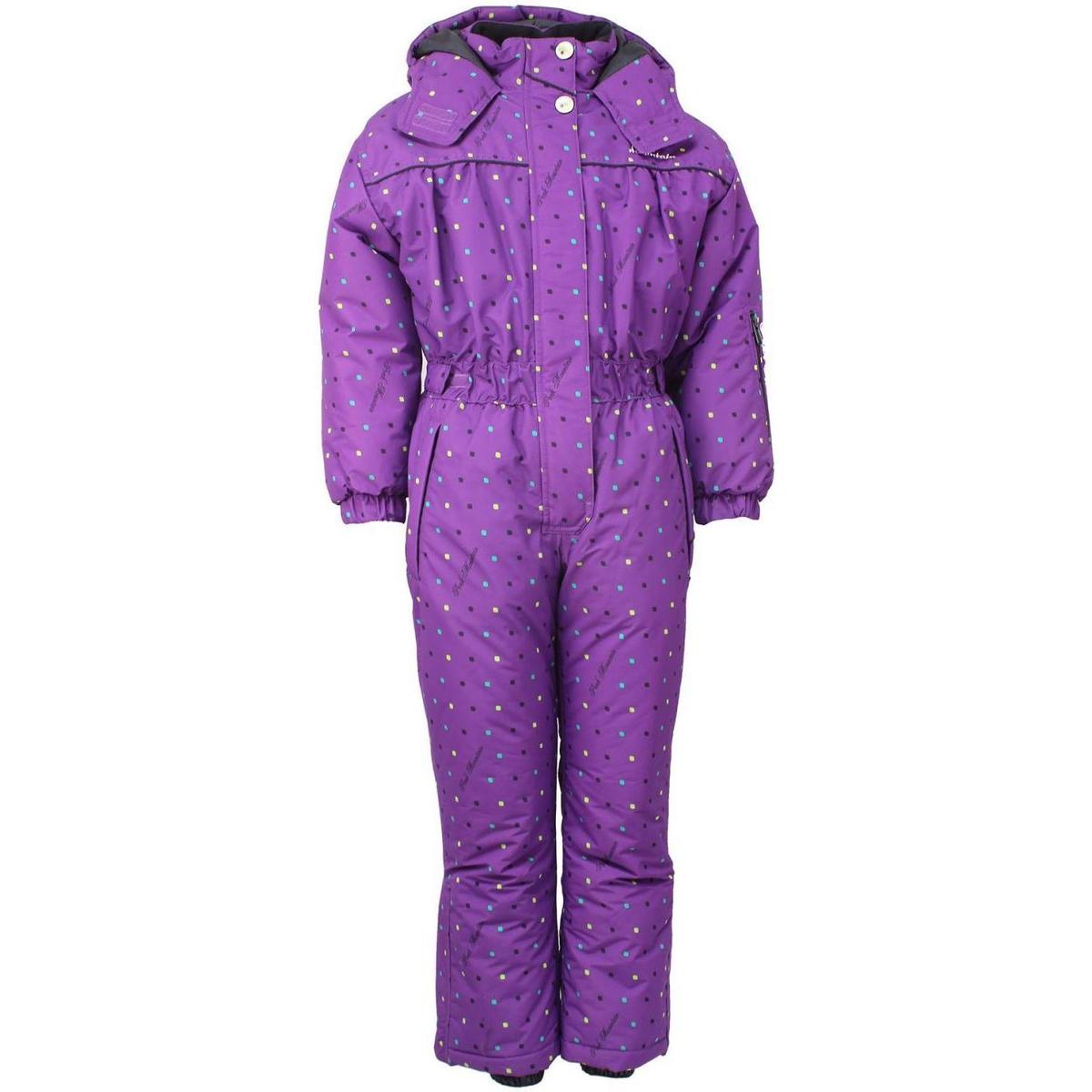 Abbigliamento Bambina Tuta jumpsuit / Salopette Peak Mountain Combinaison de ski fille FANCY Viola
