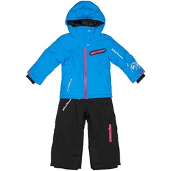 Abbigliamento Bambina Pantaloni Peak Mountain Ensemble de ski fille FASTEC Blu