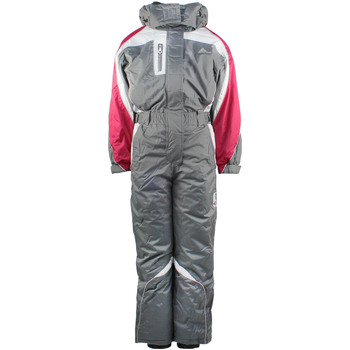 Abbigliamento Bambina Tuta jumpsuit / Salopette Peak Mountain Combinaison de ski fille GENIAX Grigio