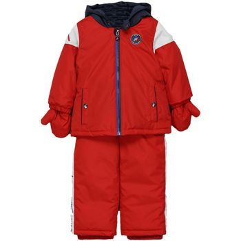 Abbigliamento Unisex bambino Pantaloni Peak Mountain Ensemble de ski layette MEMONT Rosso