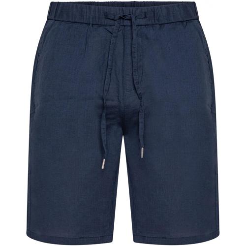 Abbigliamento Uomo Shorts / Bermuda Sun68 BEACH pantaloncino uomo A32122 07 SHORTS LINEN BEACH Blu
