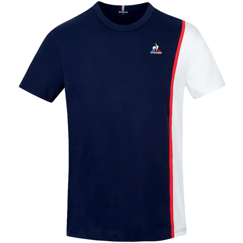 Abbigliamento Uomo T-shirt maniche corte Le Coq Sportif Saison 1 Tee N°1 Blu