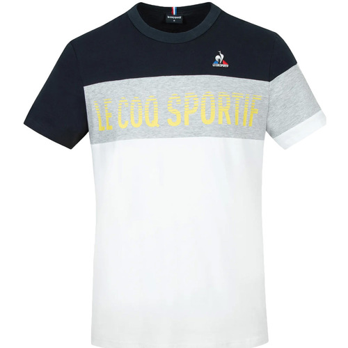 Abbigliamento Uomo T-shirt maniche corte Le Coq Sportif Saison 2 Tee N°1 Blu