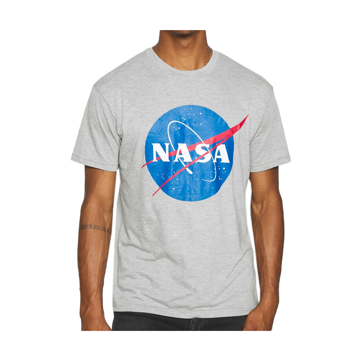 Abbigliamento Uomo T-shirt & Polo Nasa -NASA08T Grigio