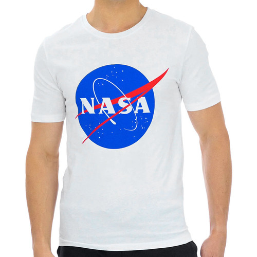 Abbigliamento Uomo T-shirt & Polo Nasa -NASA08T Bianco